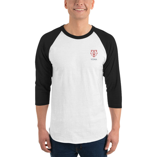3/4 sleeve raglan shirt