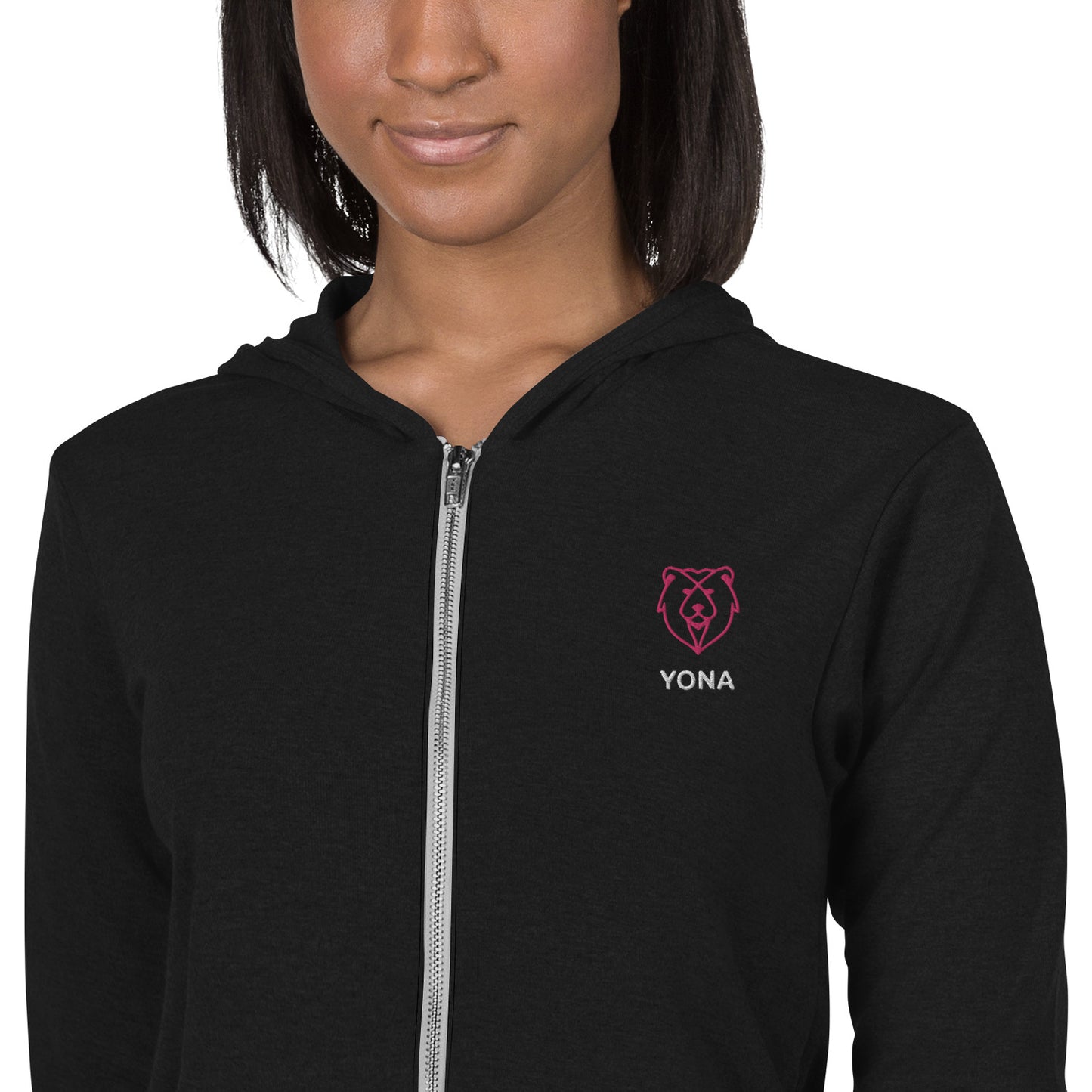 Unisex zip hoodie